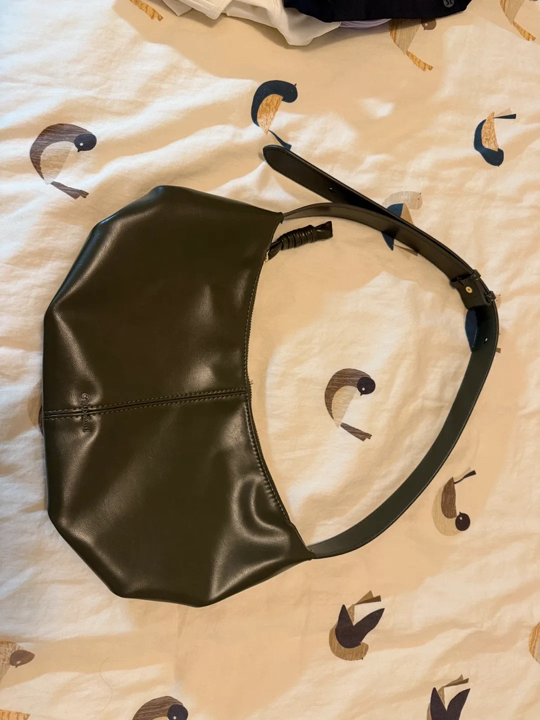 Olive Green Shoulder Bag image indicator(3)