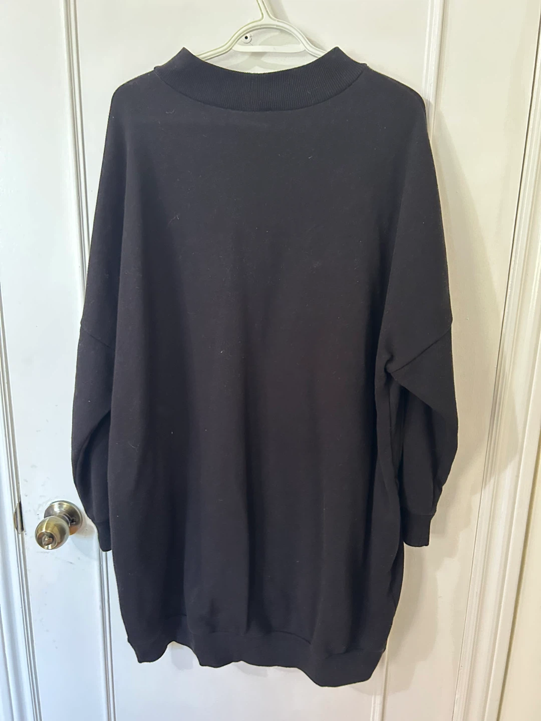 （Adult）Disney Mickey Mouse Black Sweatshirt Dress - Size L - photo 2