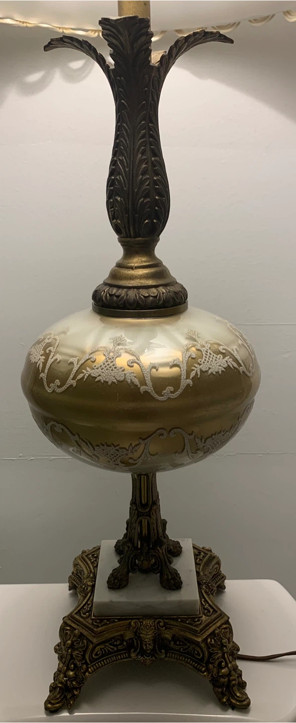 Vintage Golden Style Table Lamp - photo 3