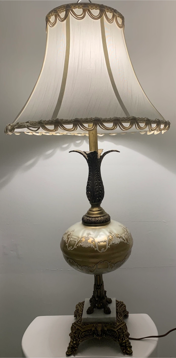 Vintage Golden Style Table Lamp - photo 4
