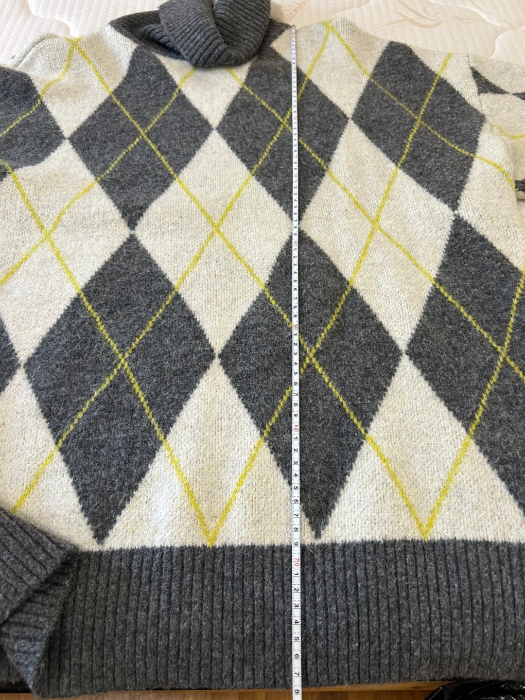 Pringle of Scotland x H&M Argyle Sweater - Size XL - photo 4