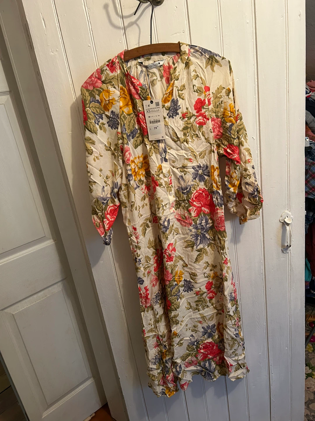 Zara Floral Print Dress - Size XS