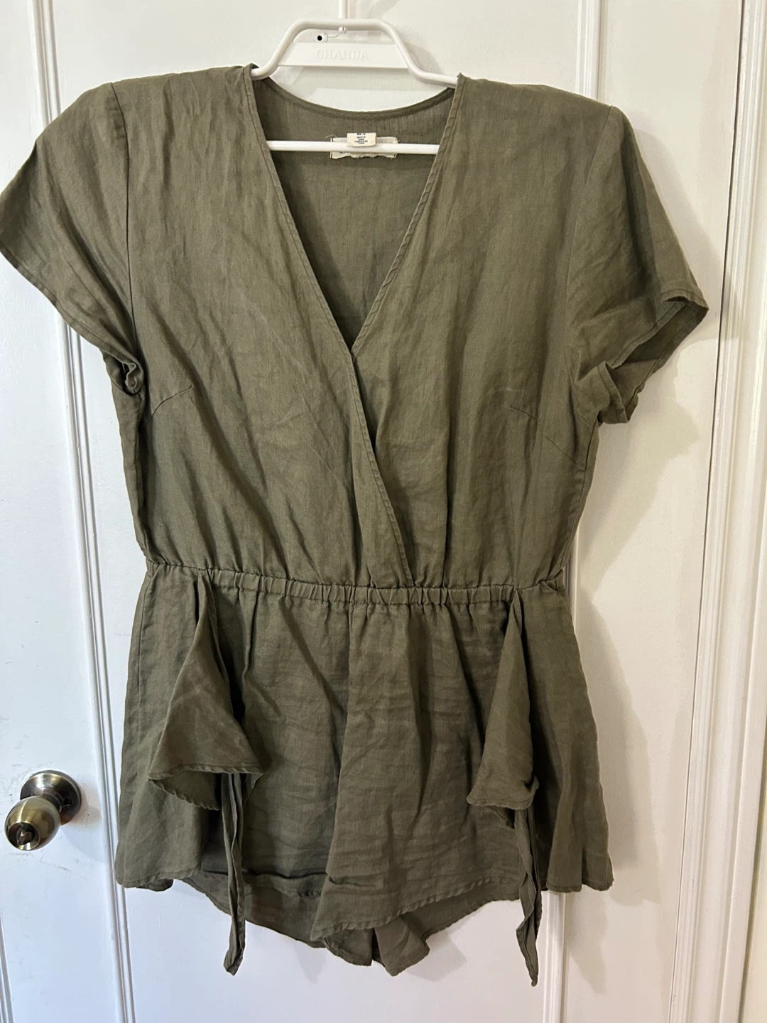 L.O.G.G. Olive Green Romper - Size US 12