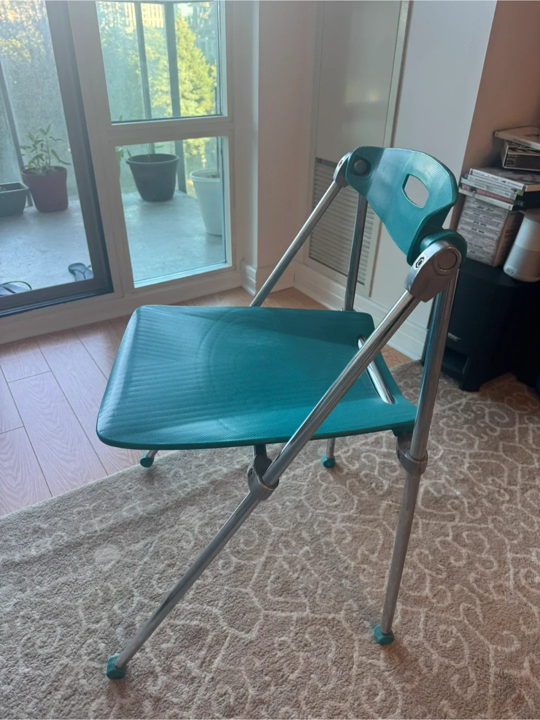 Teal Folding Chair