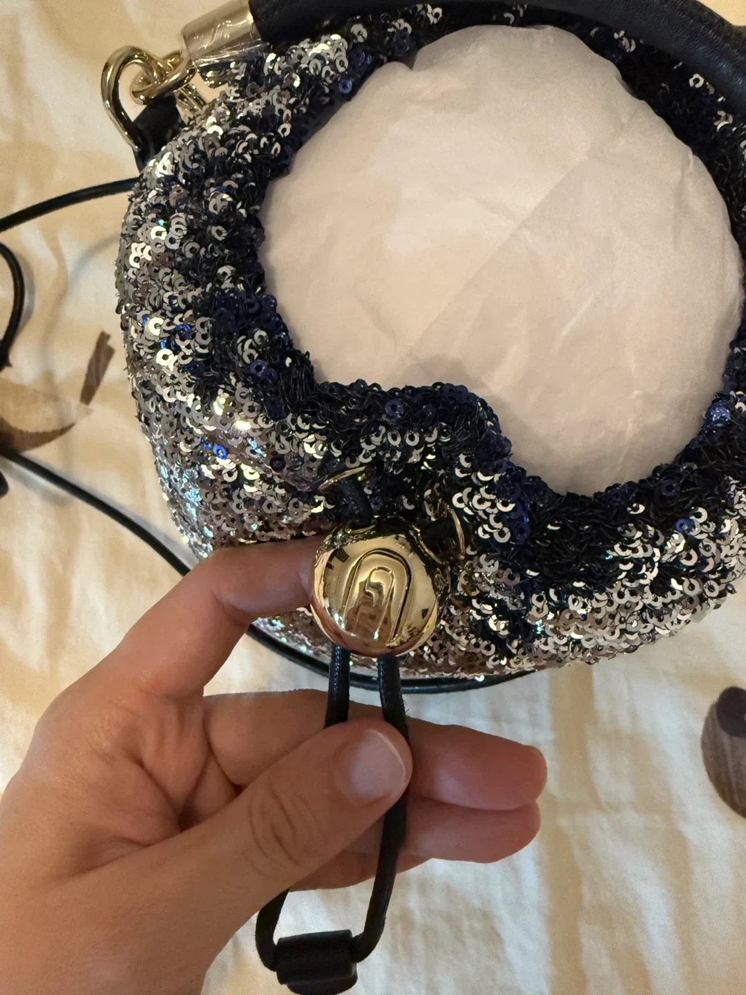 Furla Sequin Bucket Bag image indicator(6)