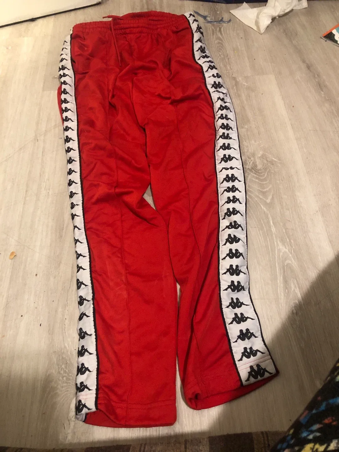 Kappa Red Track Pants thumbnail