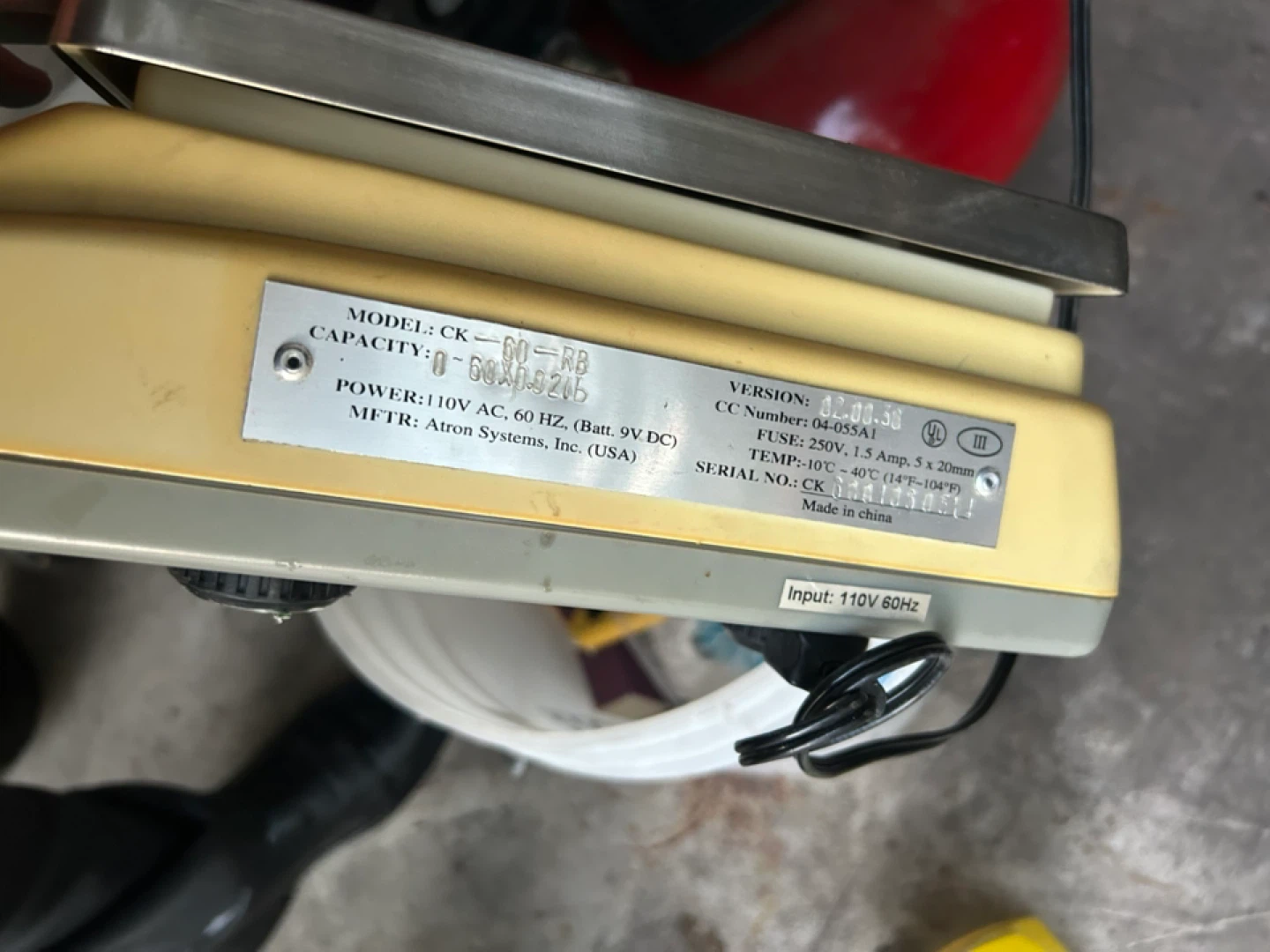 Atron Systems CK-60 Digital Scale - photo 2