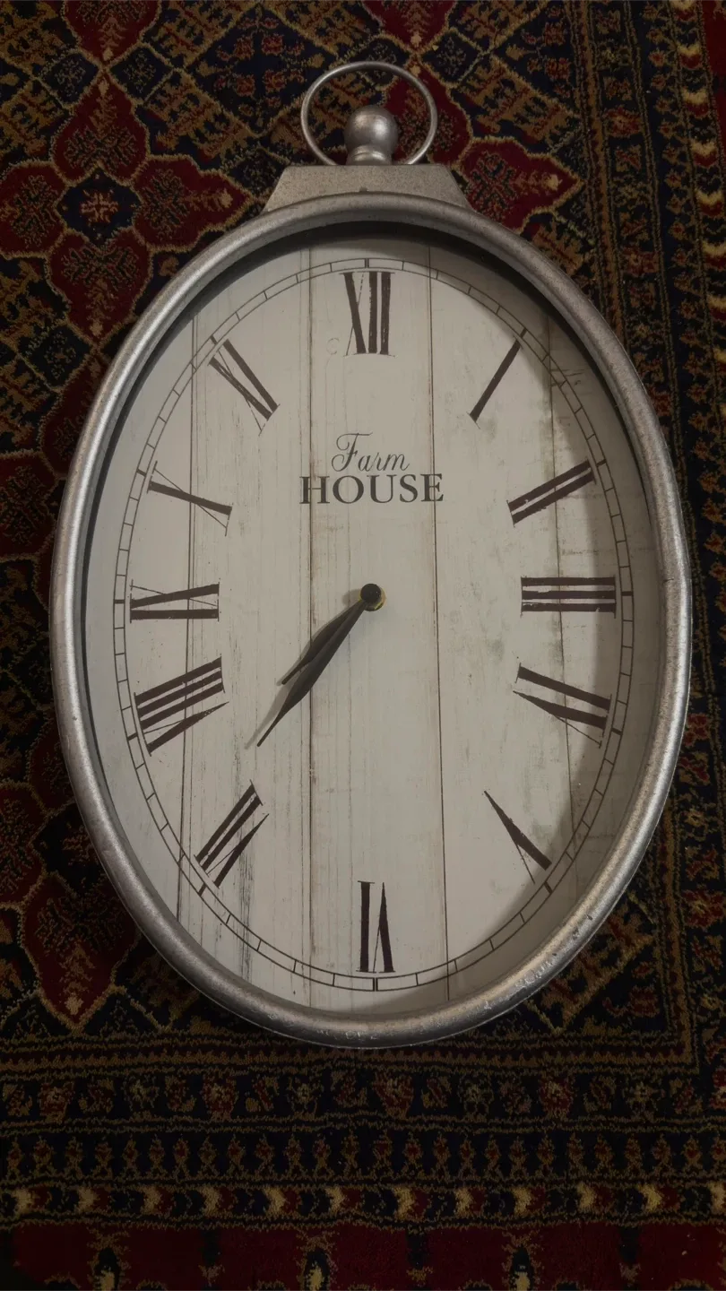 Farm House Wall Clock