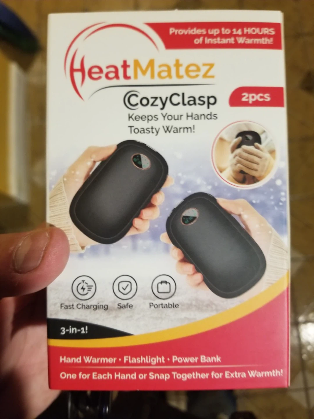 HeatMatez CozyClasp Hand Warmers (2pcs)