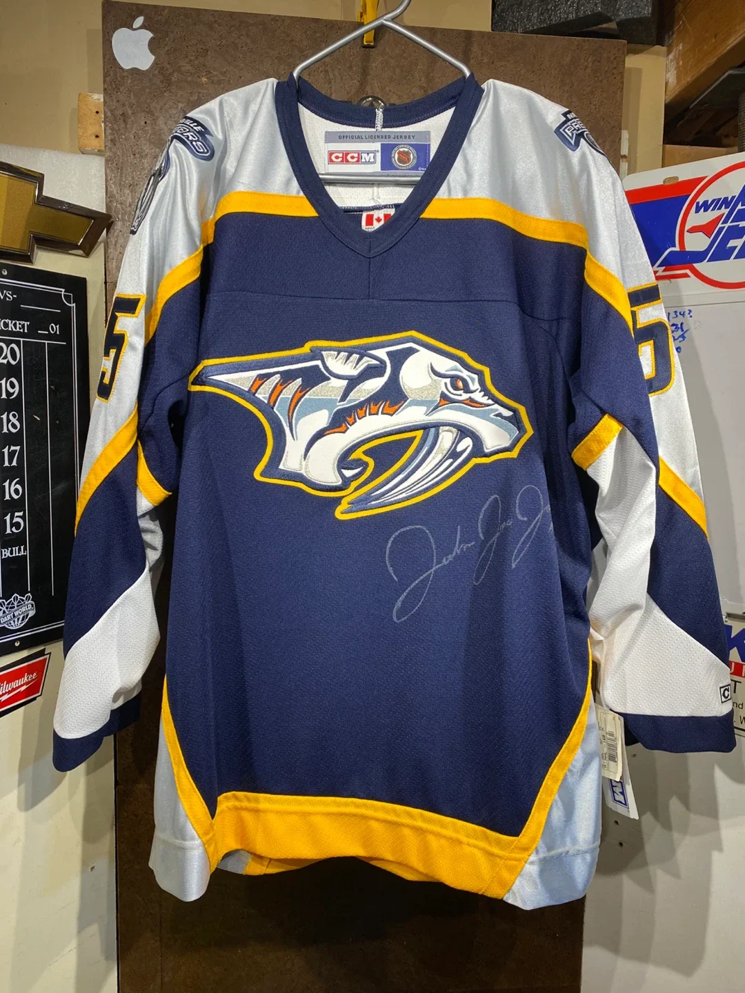 CCM Nashville Predators Tootoo #55 Jersey image indicator(2)