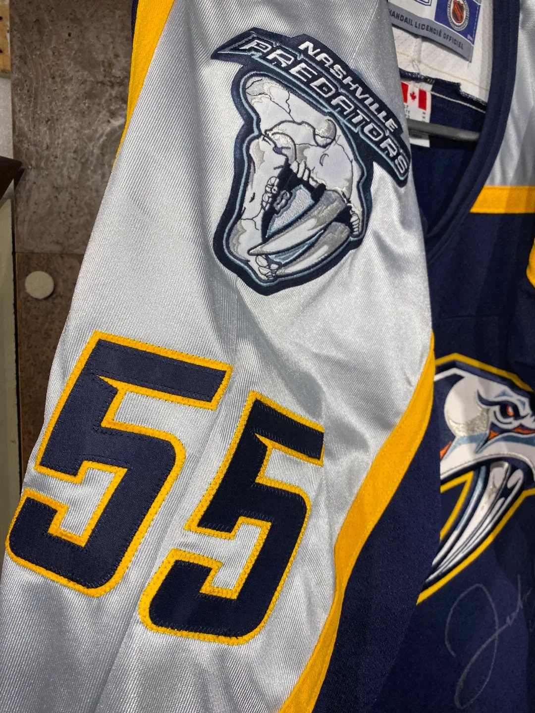 CCM Nashville Predators Tootoo #55 Jersey image indicator(7)