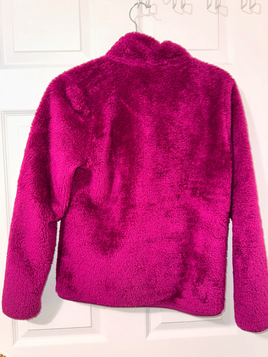 Uniqlo Fluffy Yarn Fleece Full-Zip Jacket - Pink - photo 3