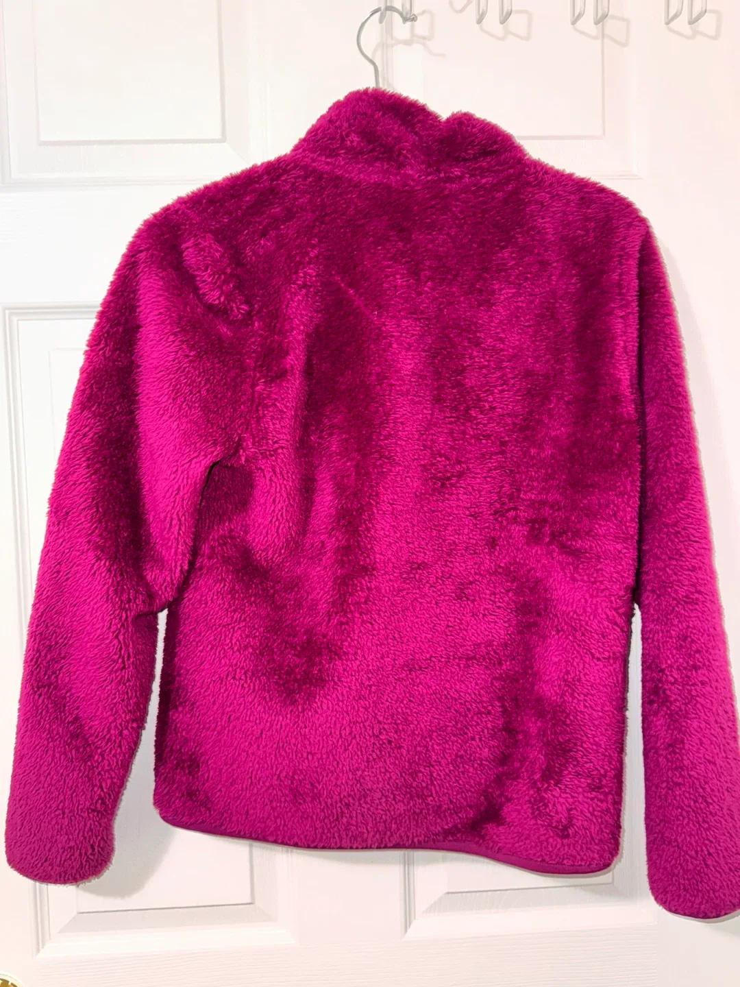 Uniqlo Fluffy Yarn Fleece Full-Zip Jacket - Pink image indicator(3)
