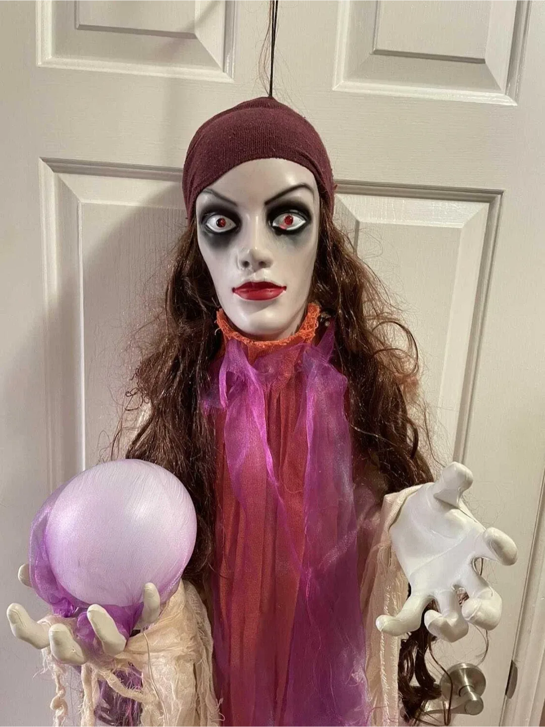 Hanging cackling gypsy fortune teller image indicator(3)