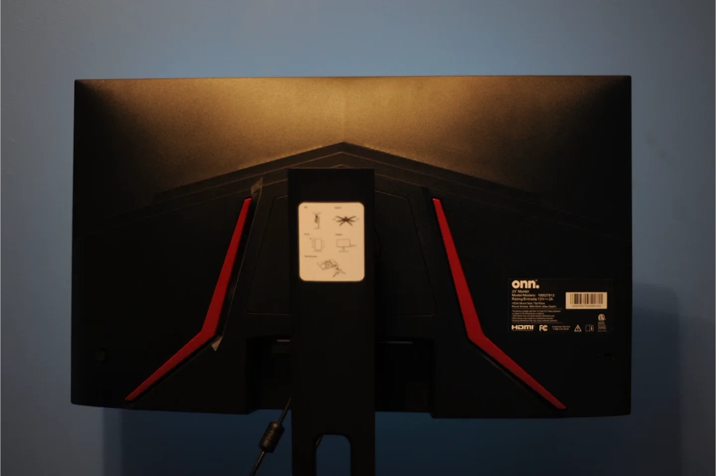 ONN 24” FHD 180HZ Gaming Monitor image indicator(4)