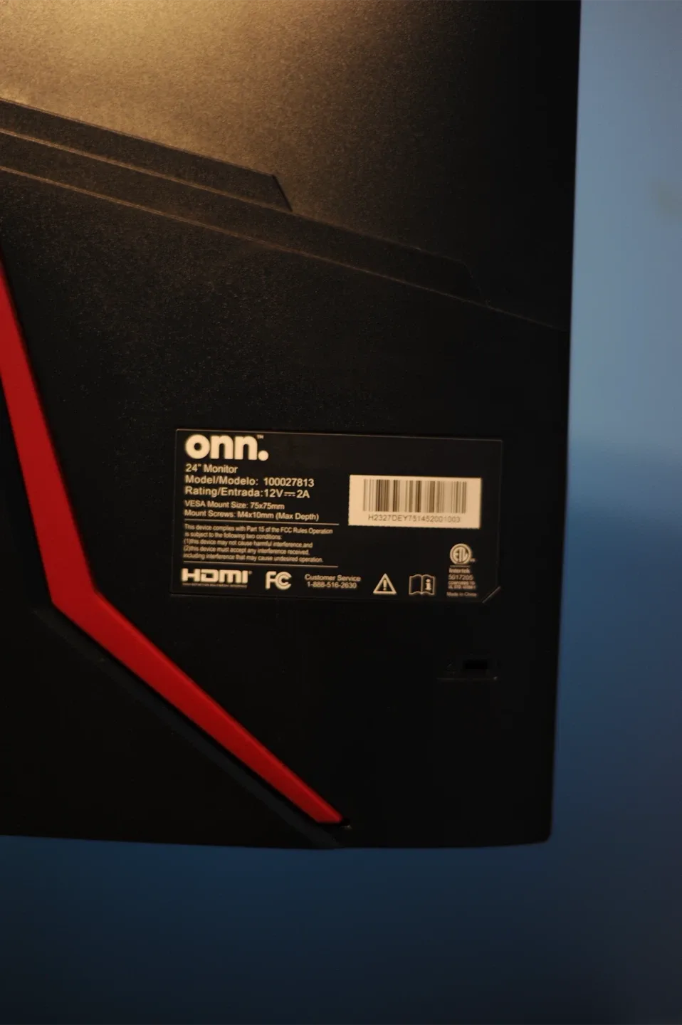 ONN 24” FHD 180HZ Gaming Monitor image indicator(5)