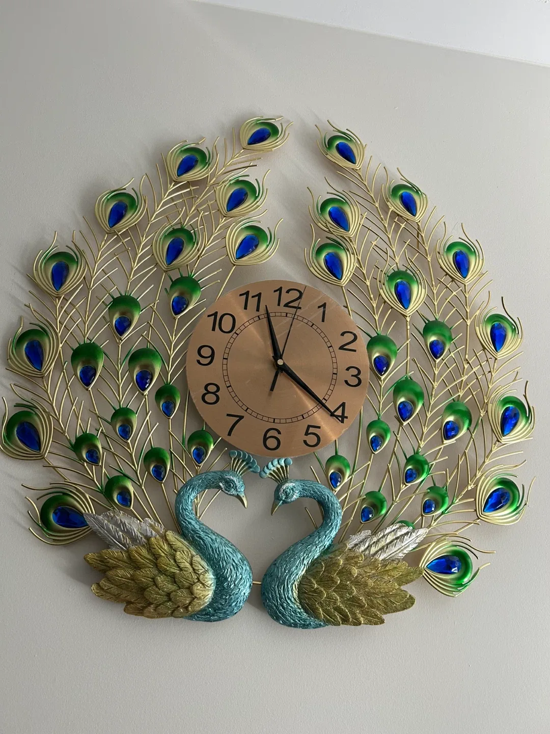 Peacock Wall Clock thumbnail