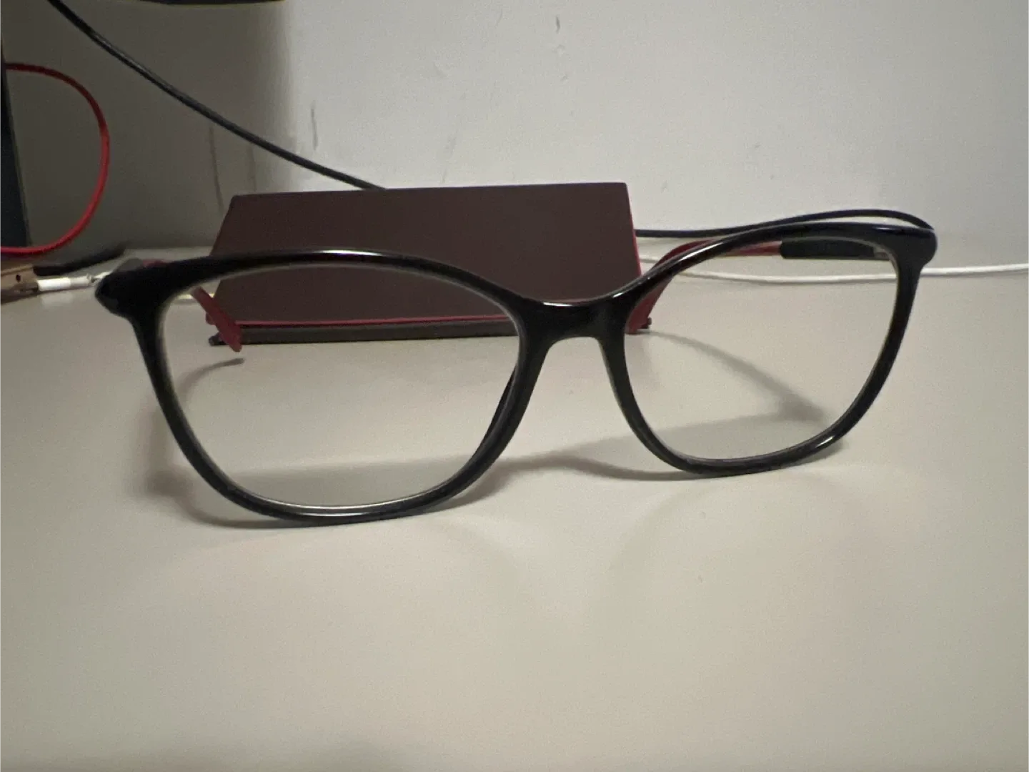 Fendi Eyeglasses - Black & Red Frames image indicator(2)