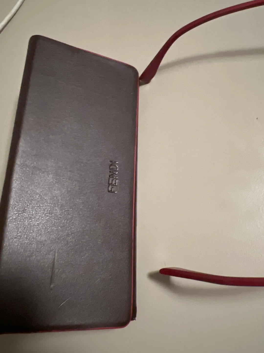 Fendi Eyeglasses - Black & Red Frames image indicator(4)