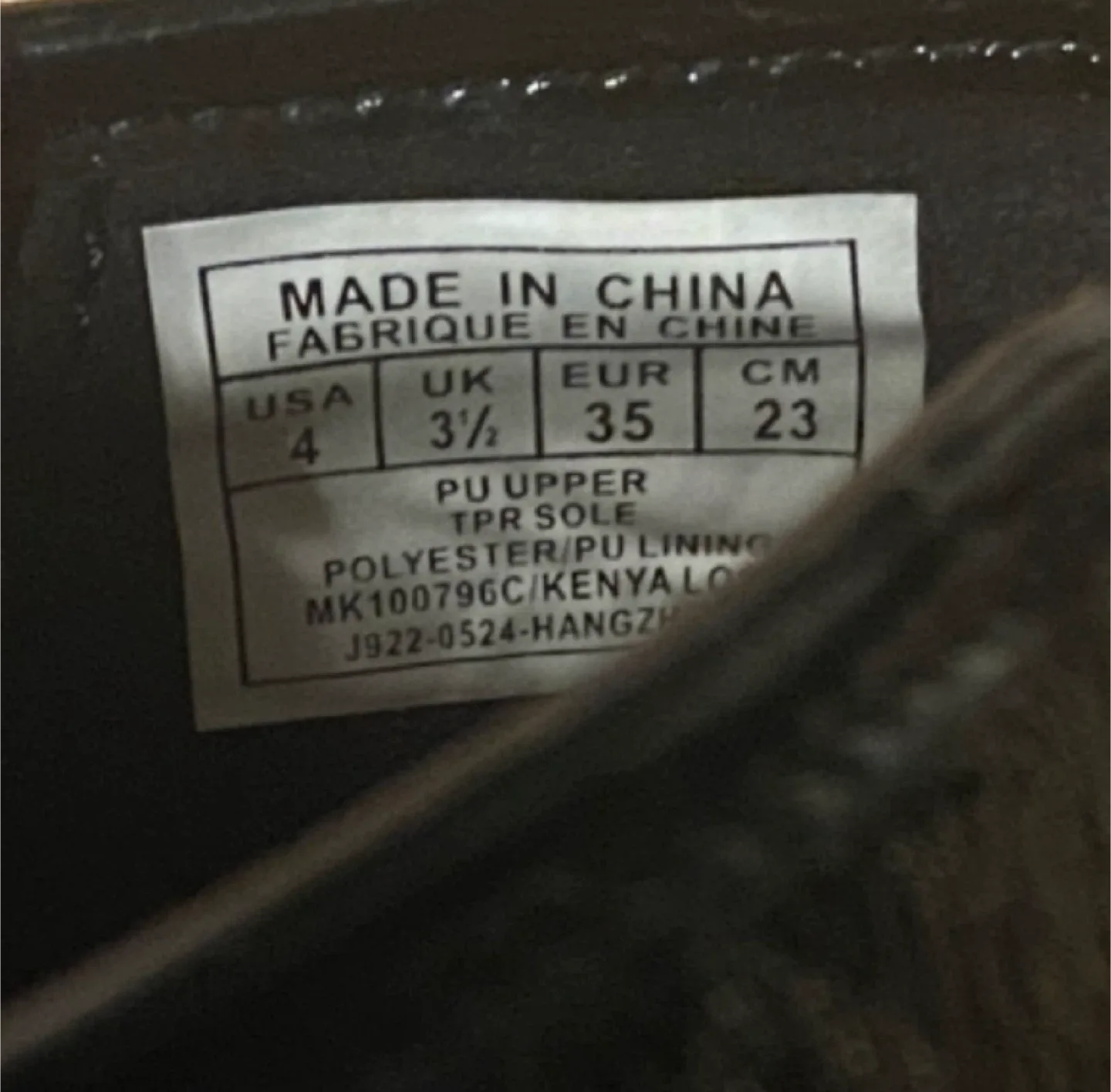 Michael Kors Black Patent Leather Flats - Size 4 image indicator(5)