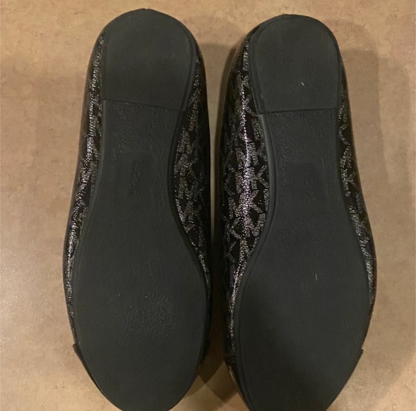 Michael Kors Black Patent Leather Flats - Size 4 image indicator(6)