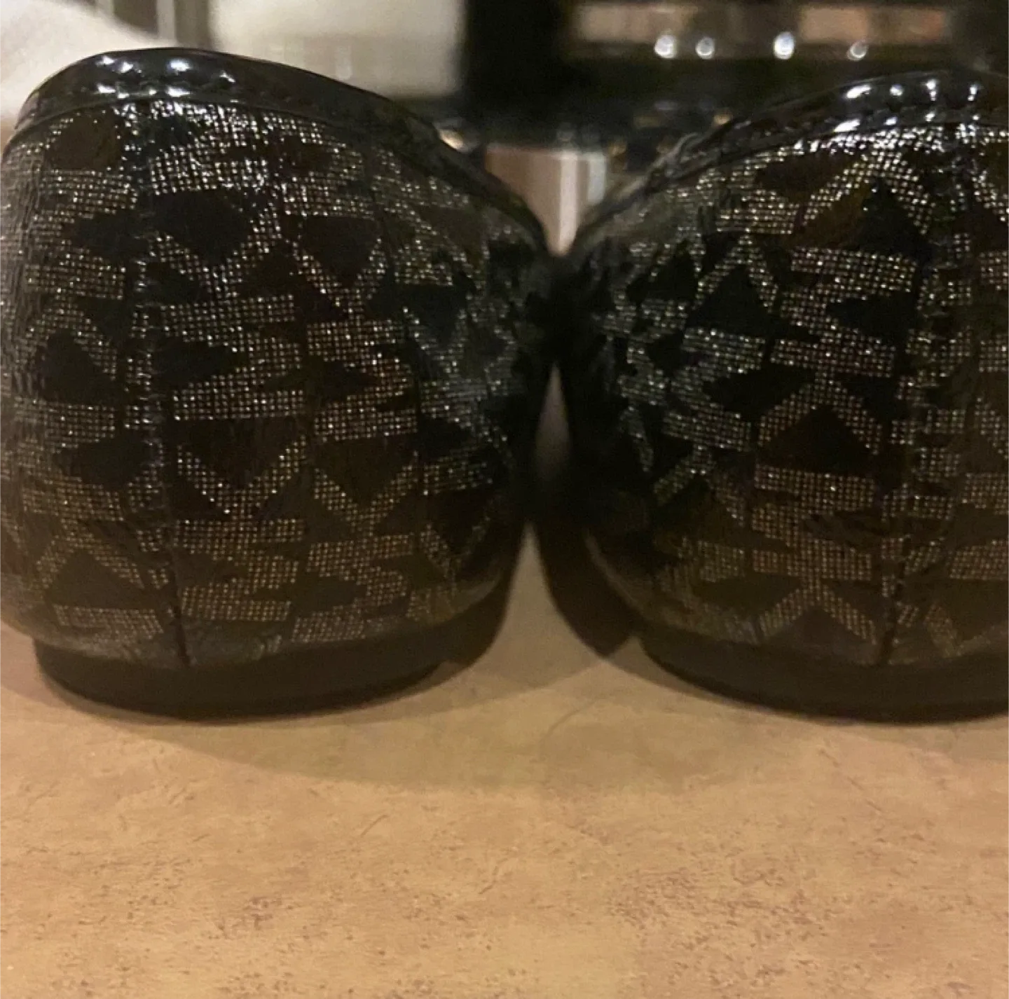 Michael Kors Black Patent Leather Flats - Size 4 image indicator(8)