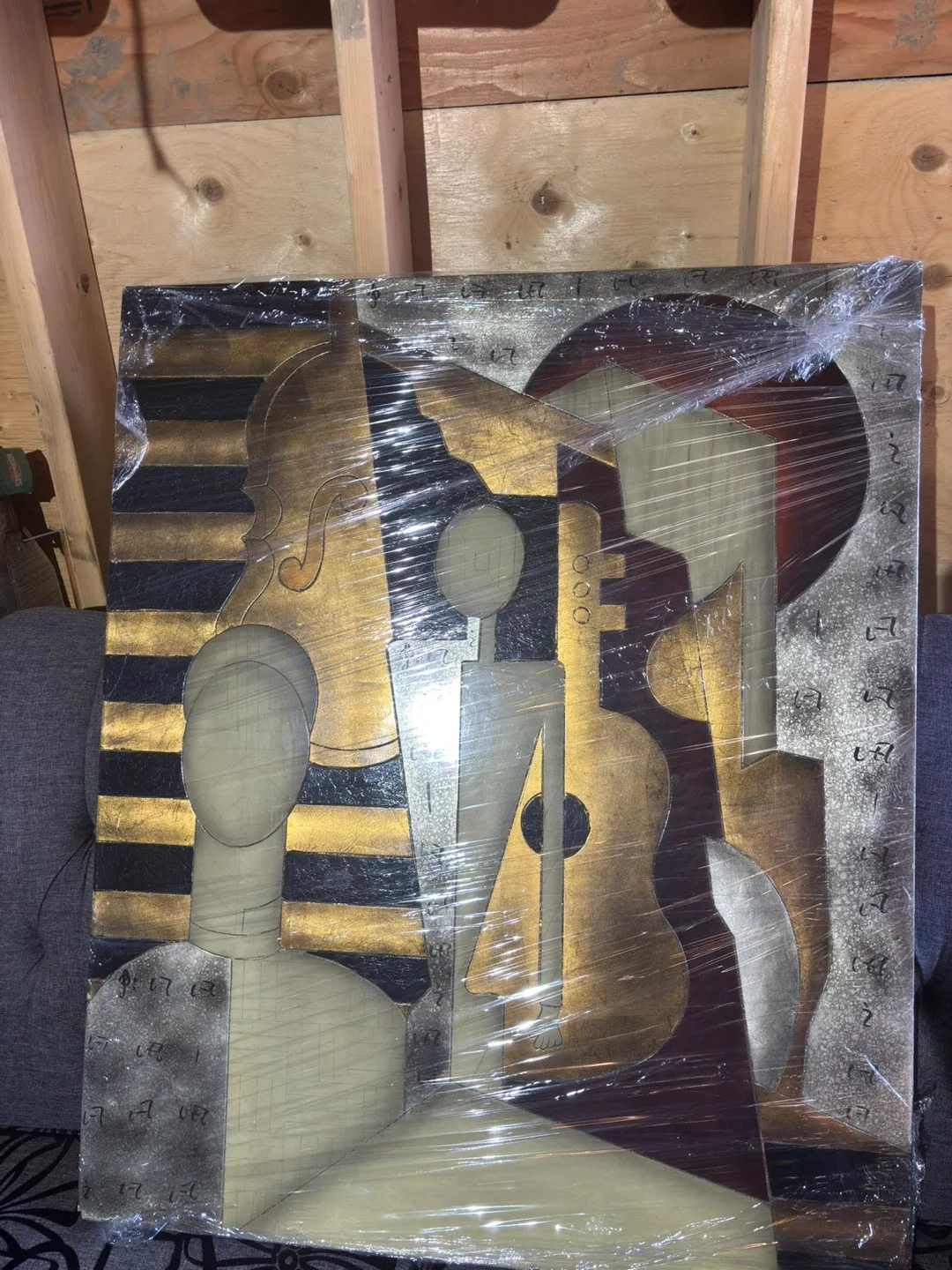 Abstract Musical Instrument Art image indicator(2)