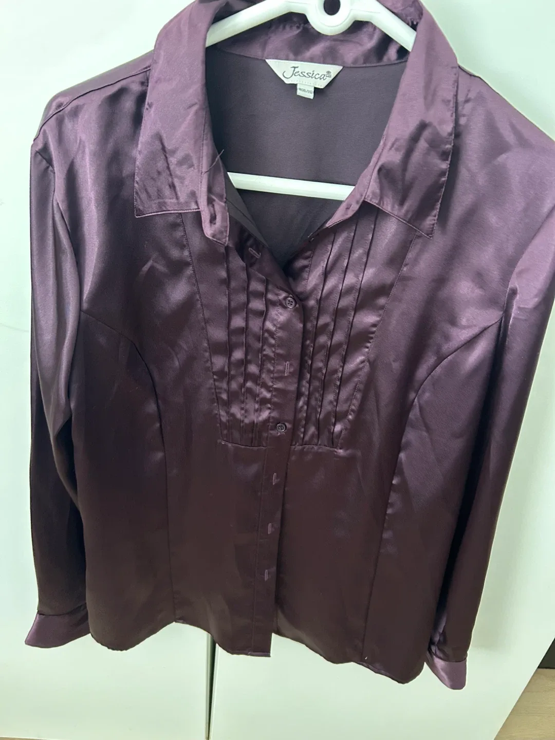 Jessica MD Purple Blouse - Size 18 (XL/TG) thumbnail