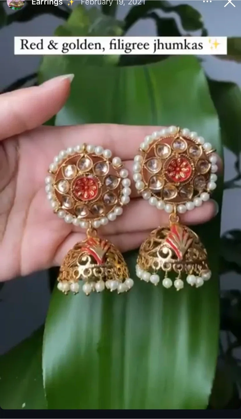 Assorted Indian, Pakistani, Bangladeshi Earrings image indicator(3)