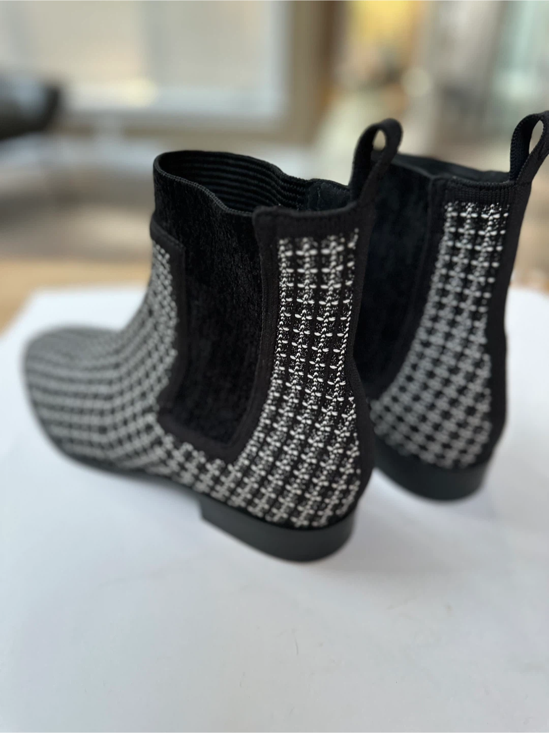 VIVAIA Black & White  Chelsea Boots EUR 40 /US 9-9.5 - photo 3