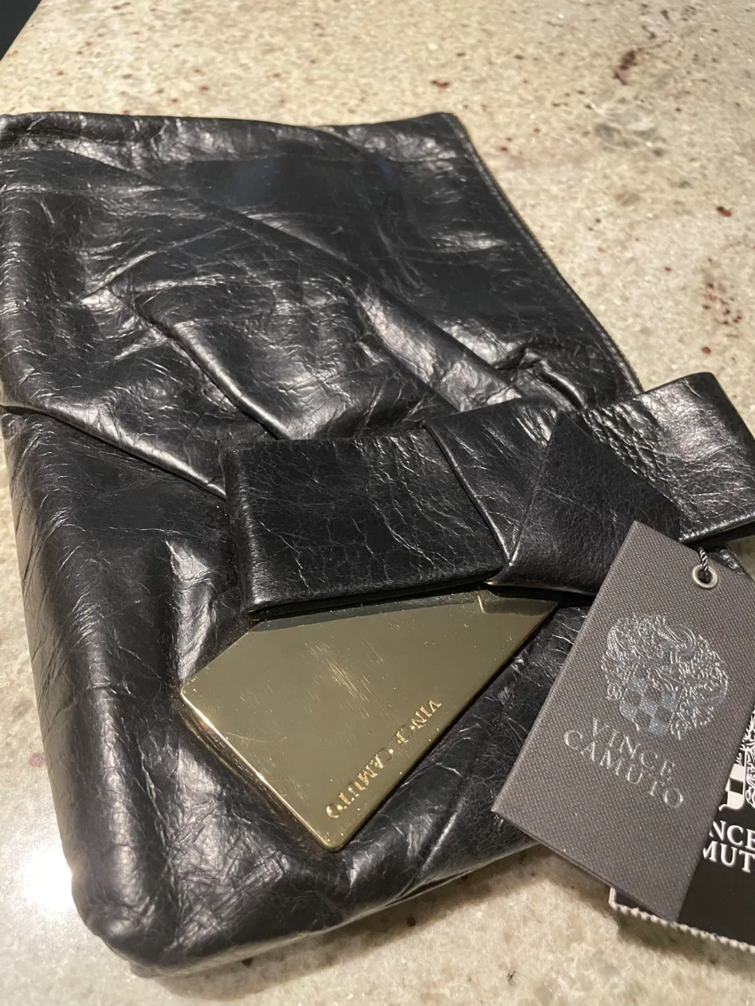 Vince Camuto Black Clutch image indicator(4)