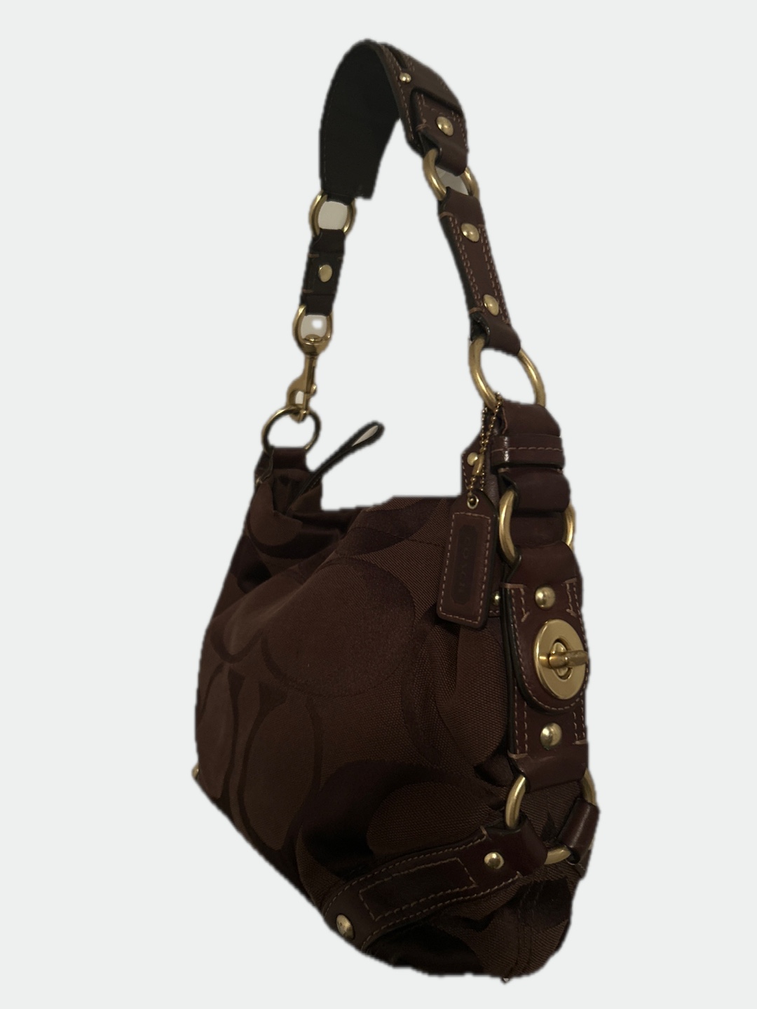 Coach Brown Hobo Bag - photo 3
