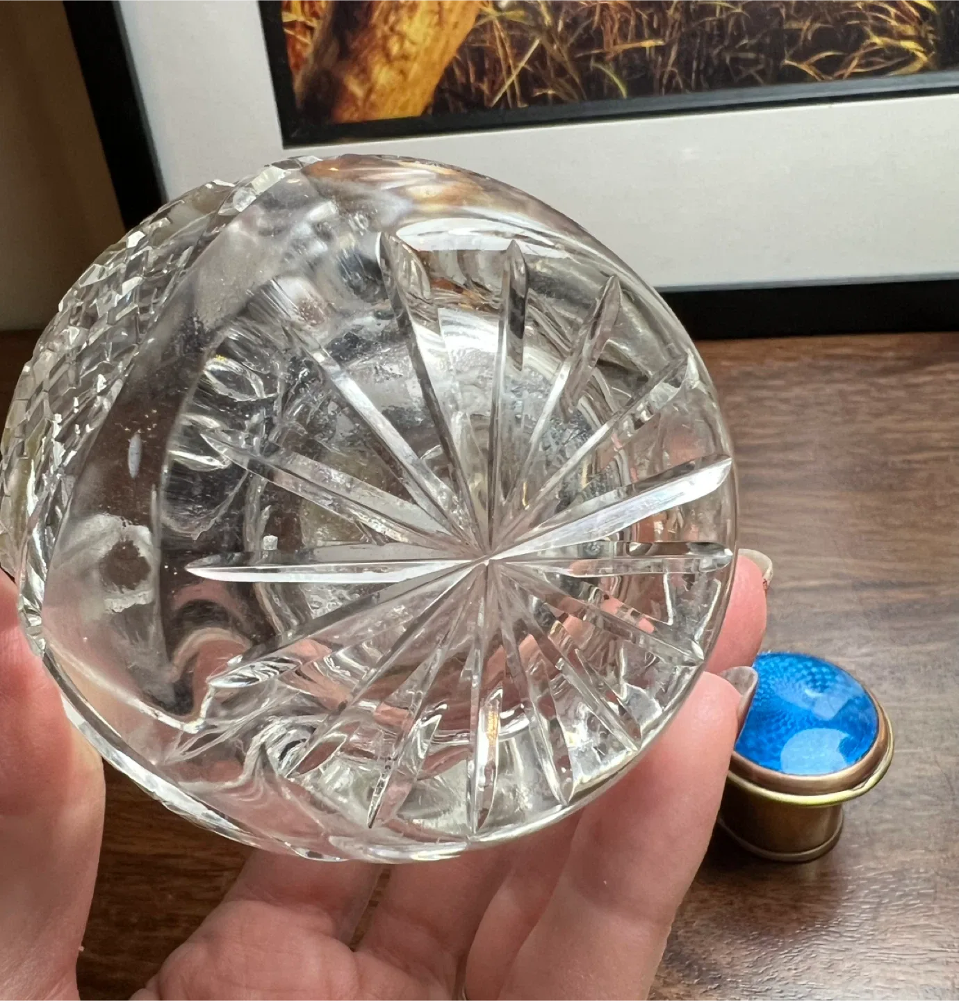 Vintage Crystal Perfume Bottle Decor image indicator(5)