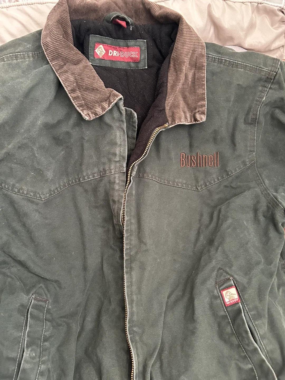 Bushnell Dri-Duck Jacket, Olive Green image indicator(2)