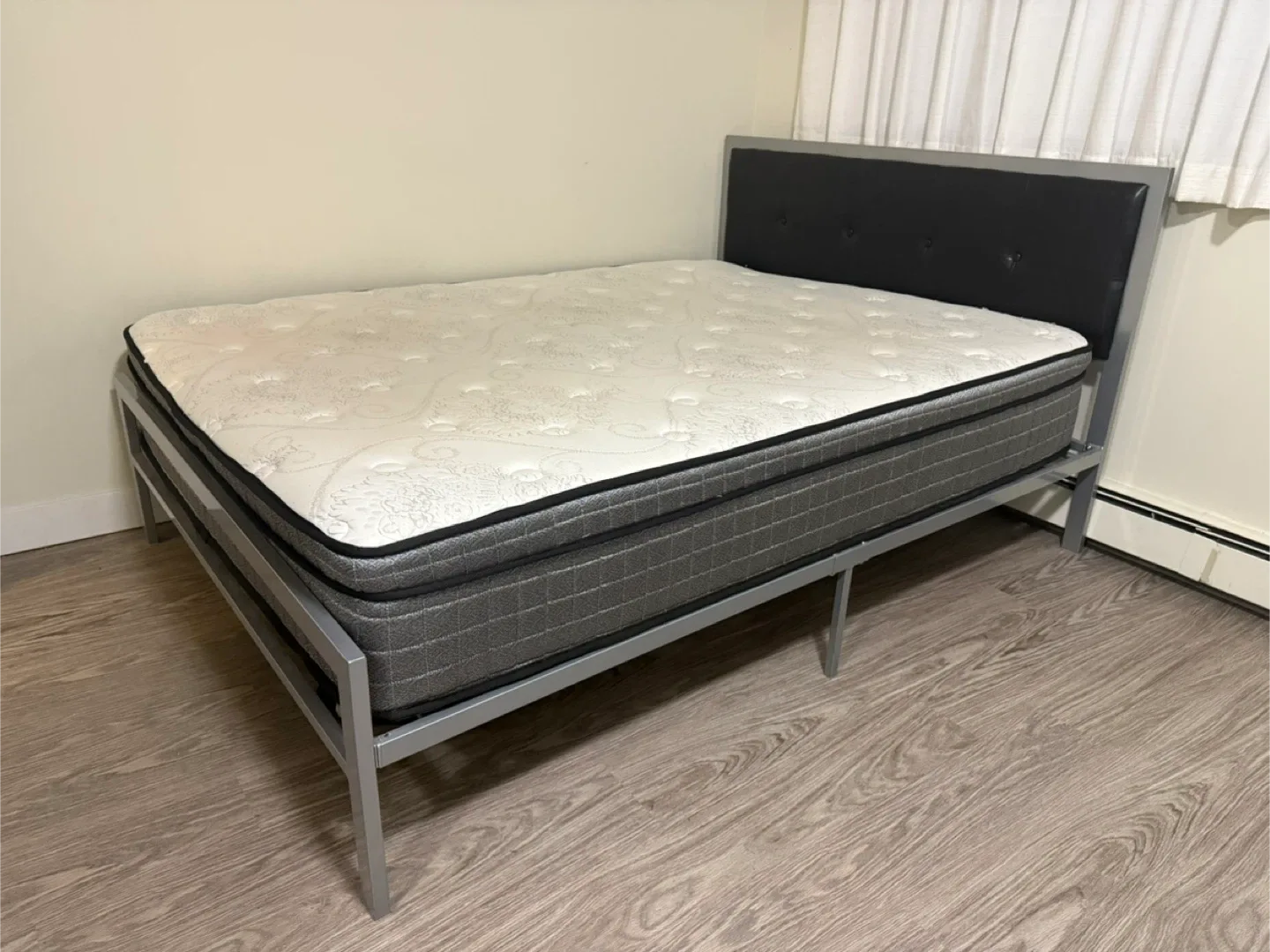 Double Bed Frame and Mattress image indicator(2)