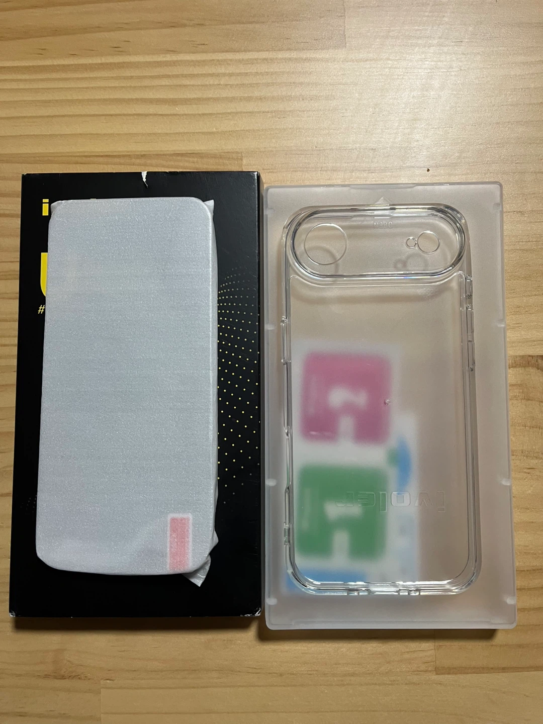 Iphone Air Clear case and Tempered Glass