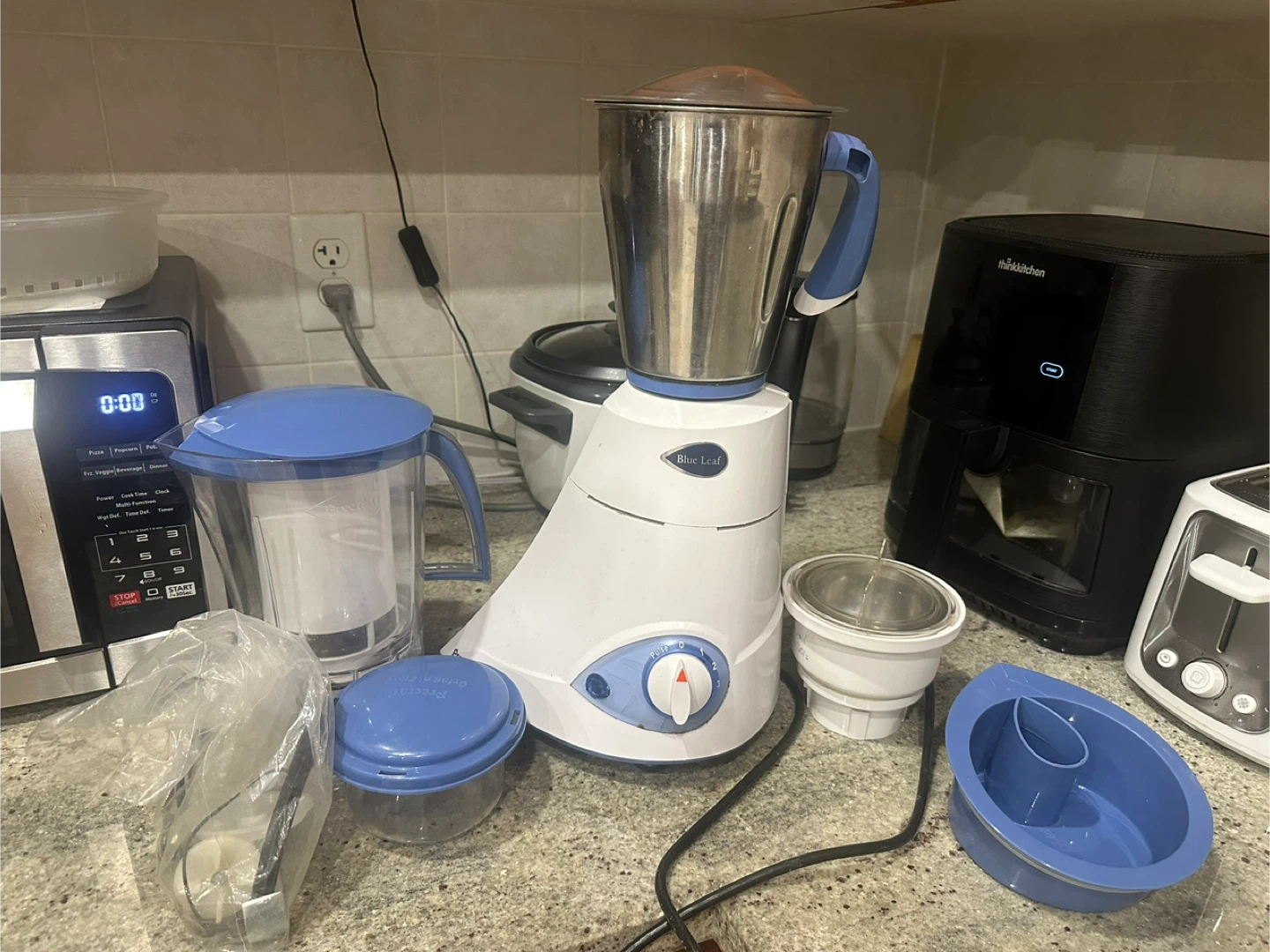 Blue Leaf Mixer Grinder