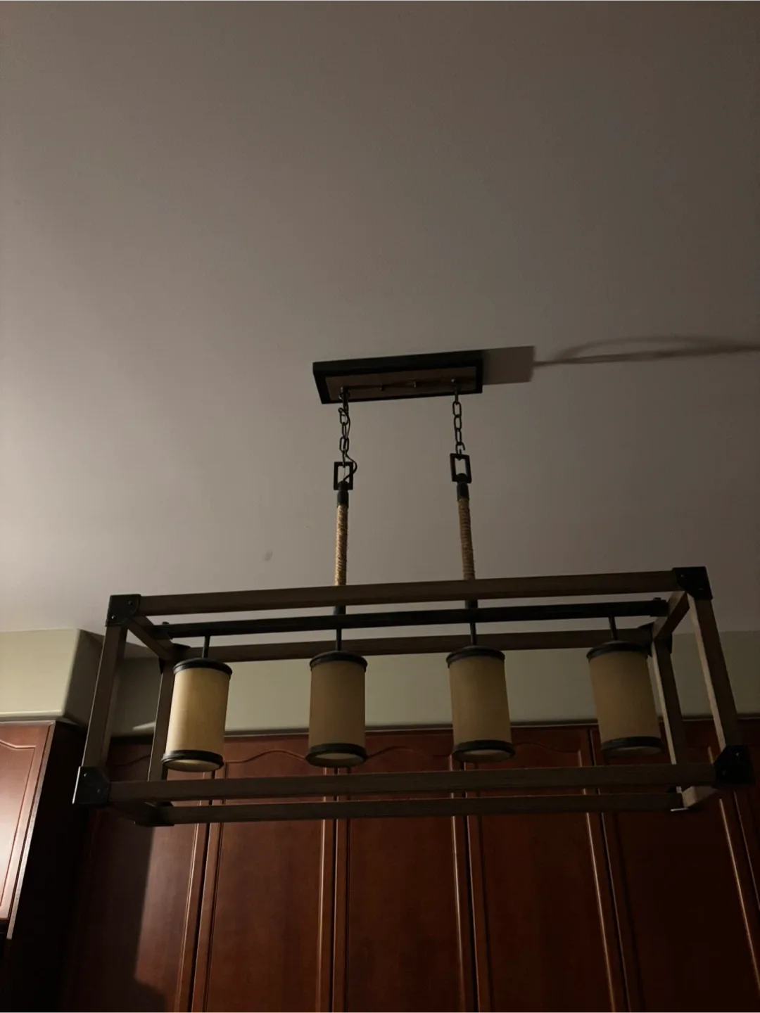 Rustic Farmhouse Style Chandelier image indicator(3)