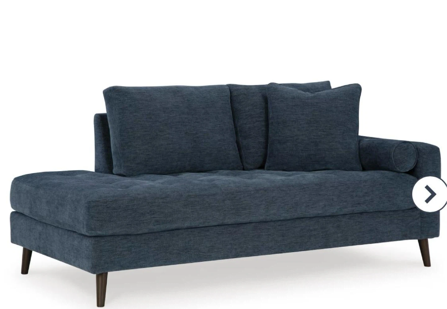 Corner Chaise - Navy