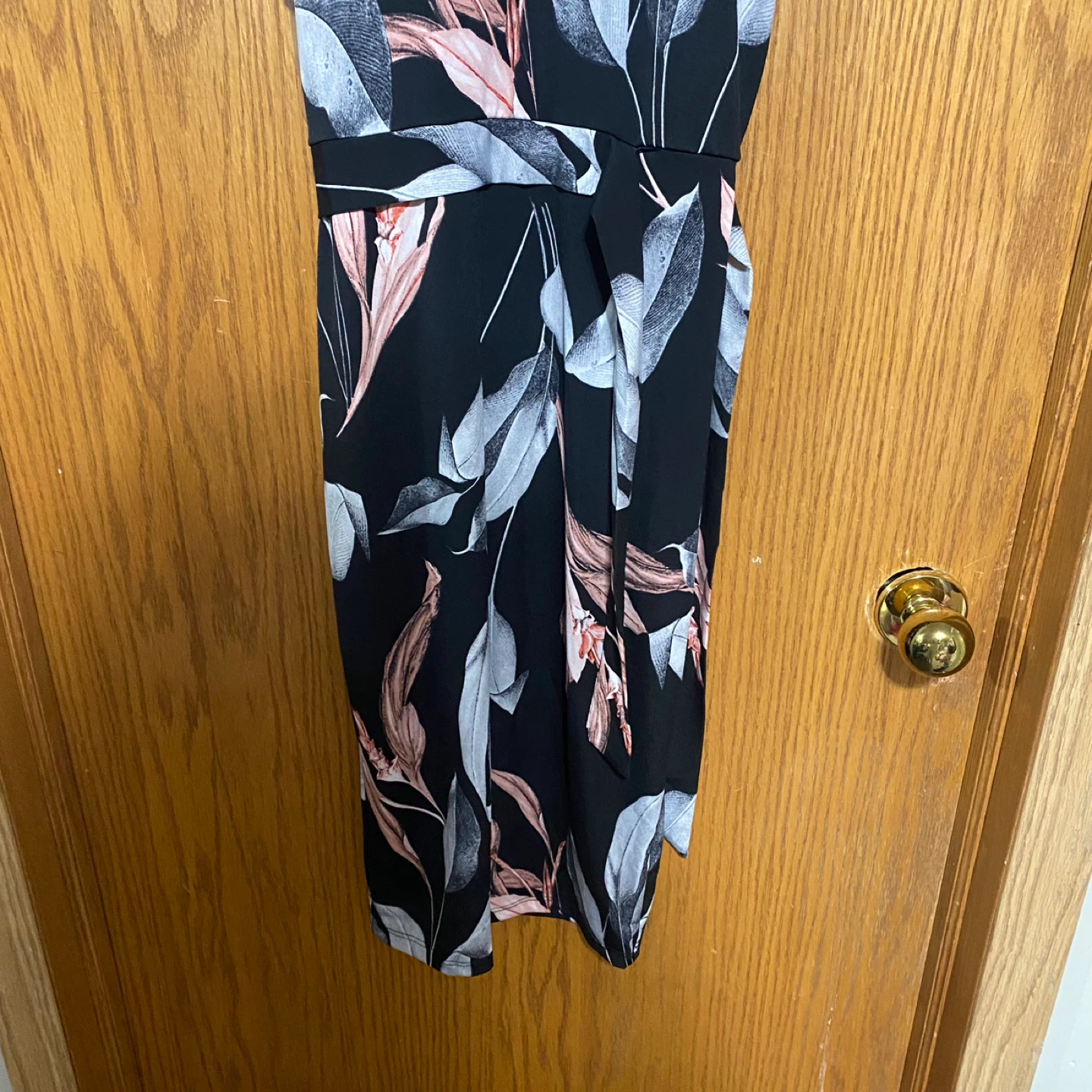 Tropical Floral Print Dress - photo 4
