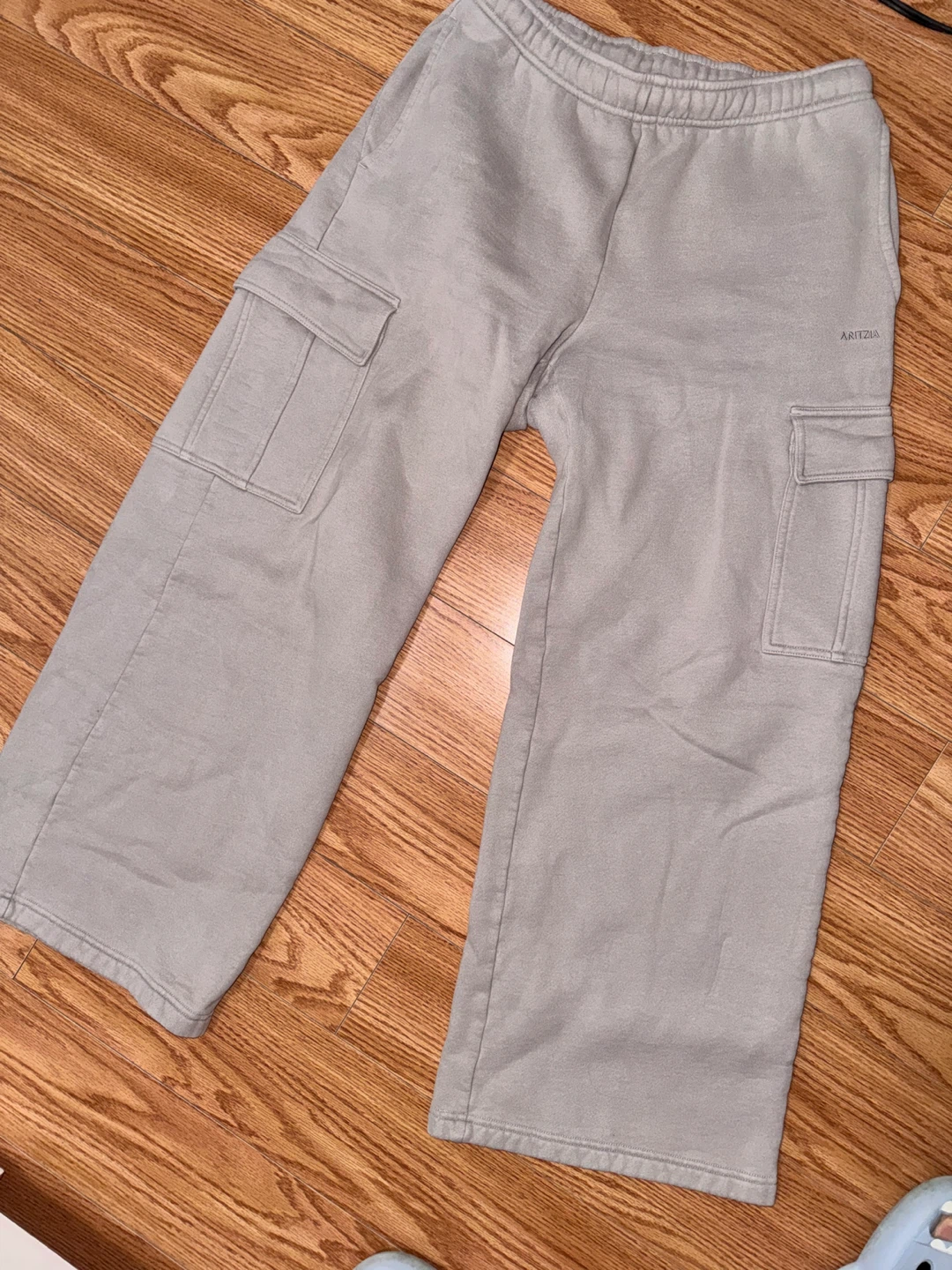 Aritzia Grey Cargo Sweatpants