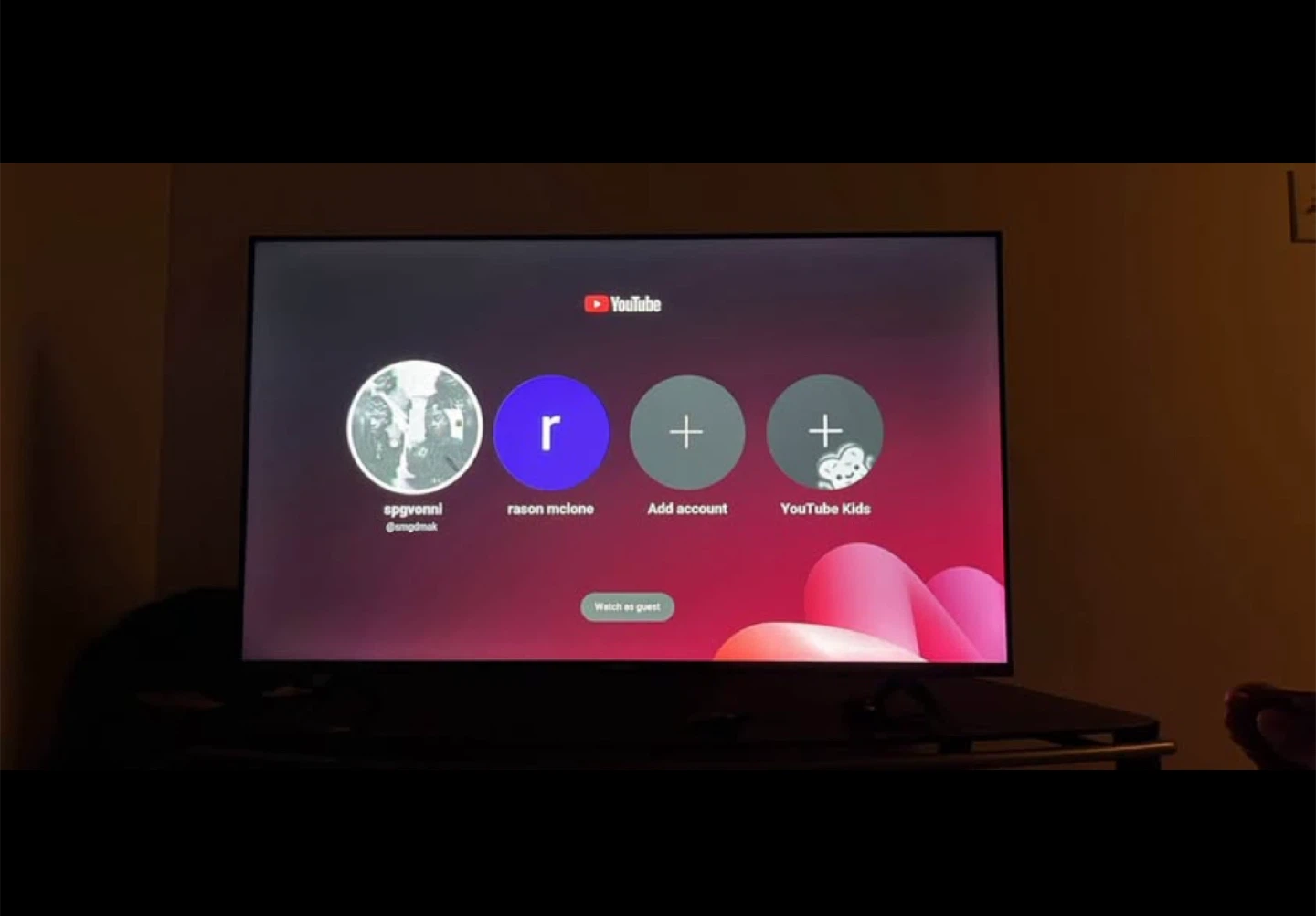43” smart tv