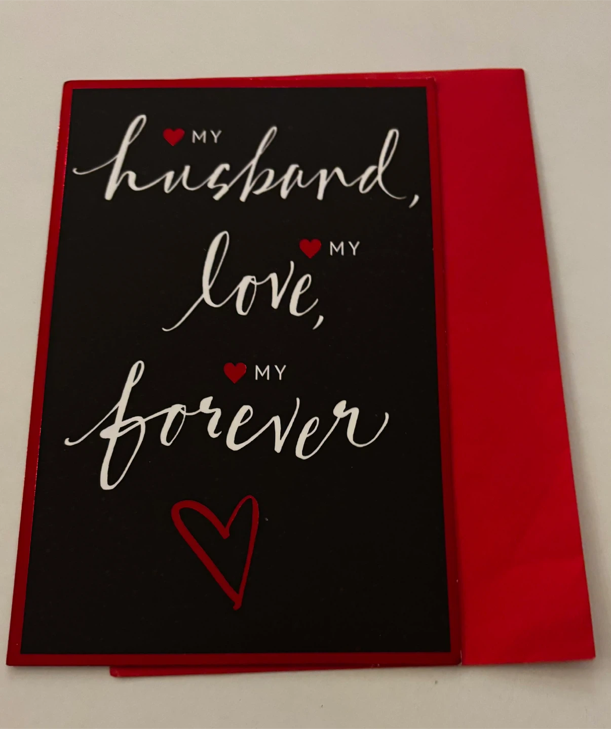 Valentine’s day Husband Card