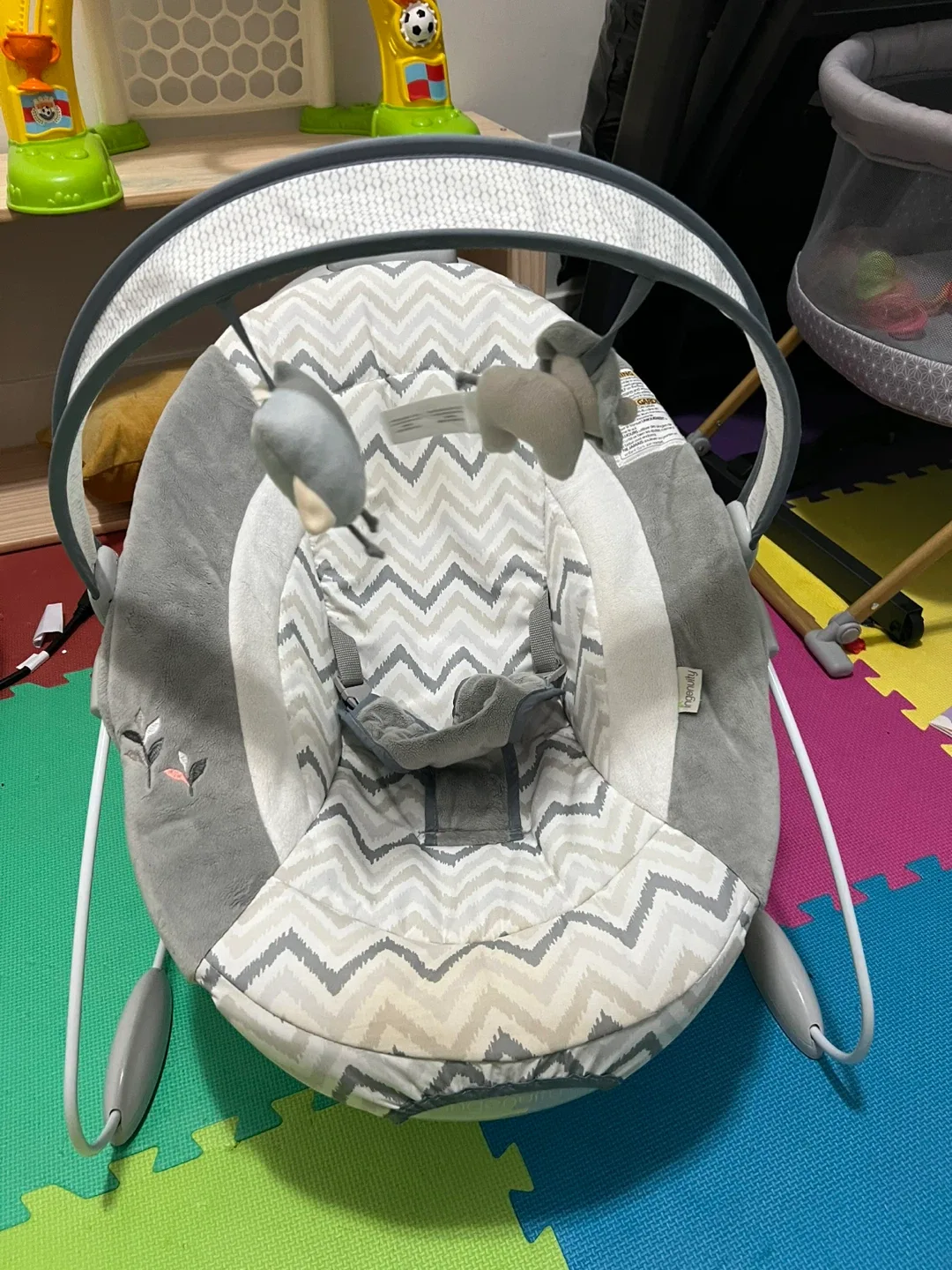 Playpen with play balls, baby bouncer and baby bassinet (ALL) image indicator(6)