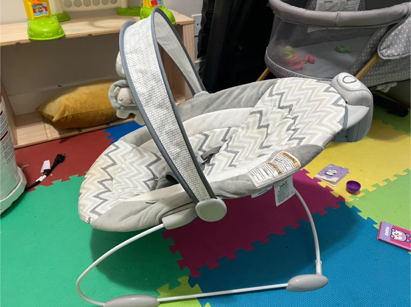 Playpen with play balls, baby bouncer and baby bassinet (ALL) image indicator(5)