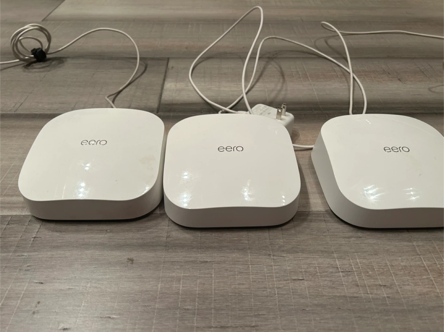 3 Eero Pro 6 Tri-Band Mesh Wi-Fi 6 Routers