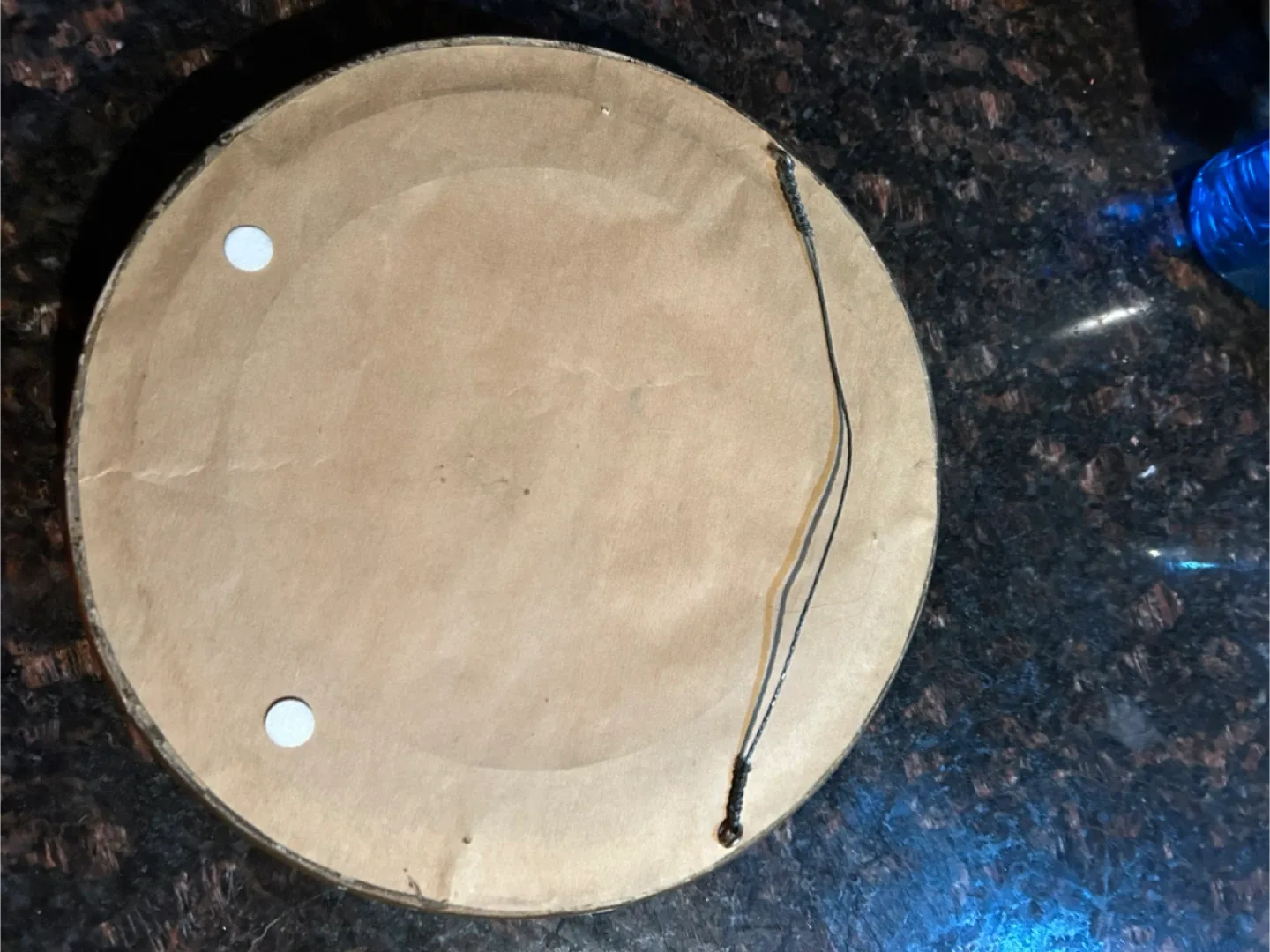 Vintage Framed Needlepoint Bird & Roses image indicator(3)