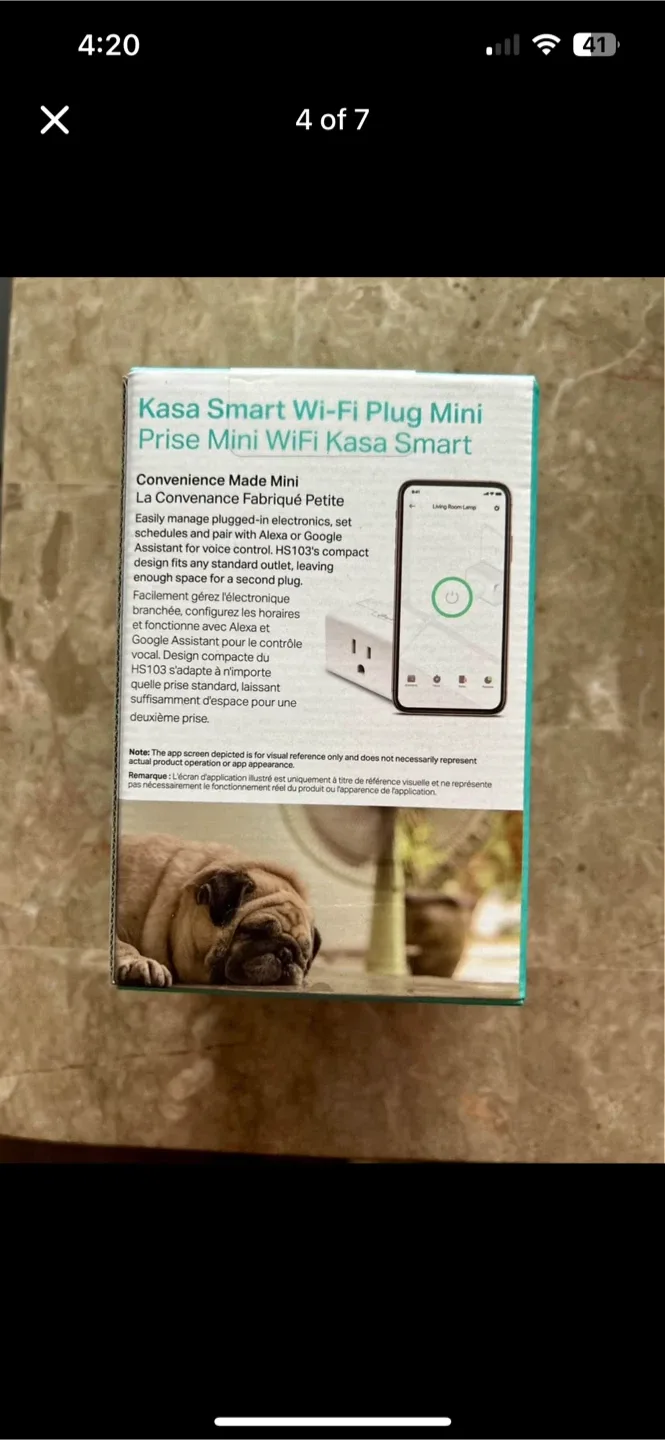 New - Qolsys IQ Panel 4 NS & Kasa Smart Wi-Fi Plugs image indicator(3)