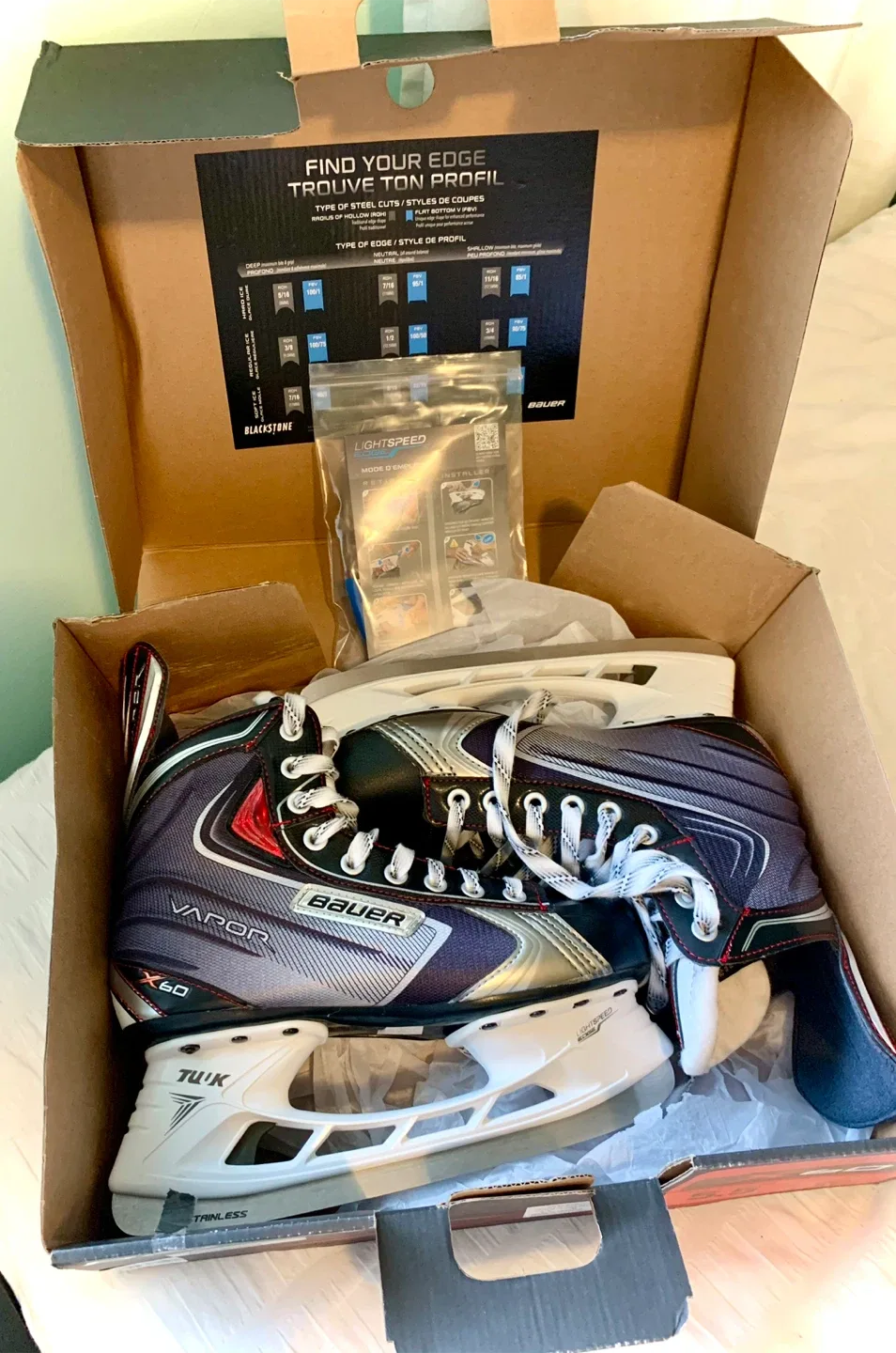 Bauer Vapor X60 Skates (Size: 5.5 D) - EXCELLENT condition image indicator(6)