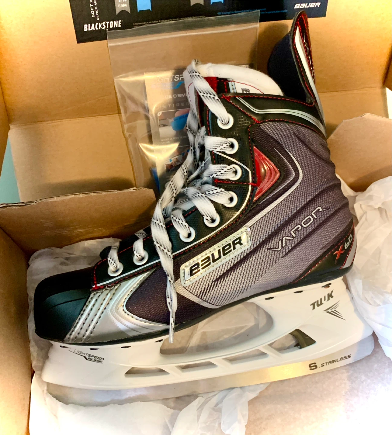Bauer Vapor X60 Skates (Size: 5.5 D) - EXCELLENT condition - photo 3